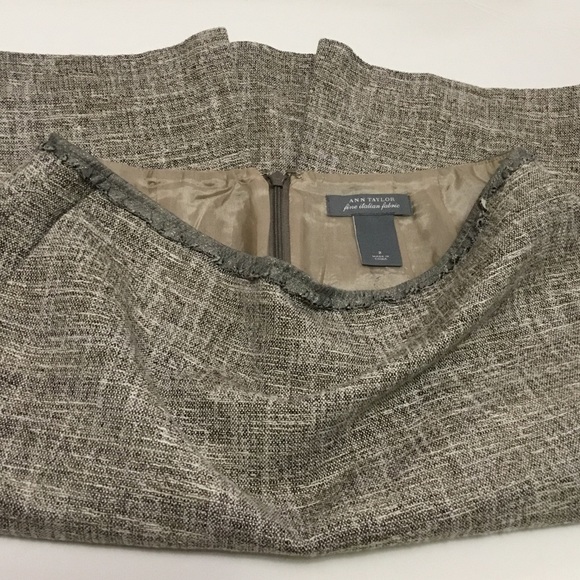 Ann Taylor Skirt With Pockets & Back Plated #2 - Picture 5 of 12